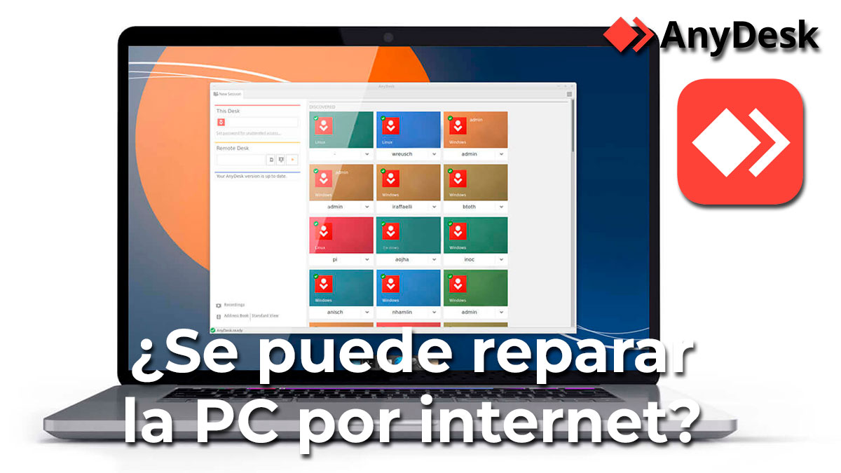 AnyDesk es un software para soporte remoto